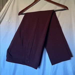Ann Taylor Deep Burgundy Modern Trousers